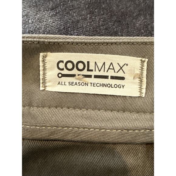 Madewell Pants Mens 33 X 32 Green Chino Khaki Athletic Slim Casual Coolmax Mens - Picture 11 of 16